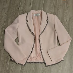 Tahari Arthur S Levine Pink Blazer